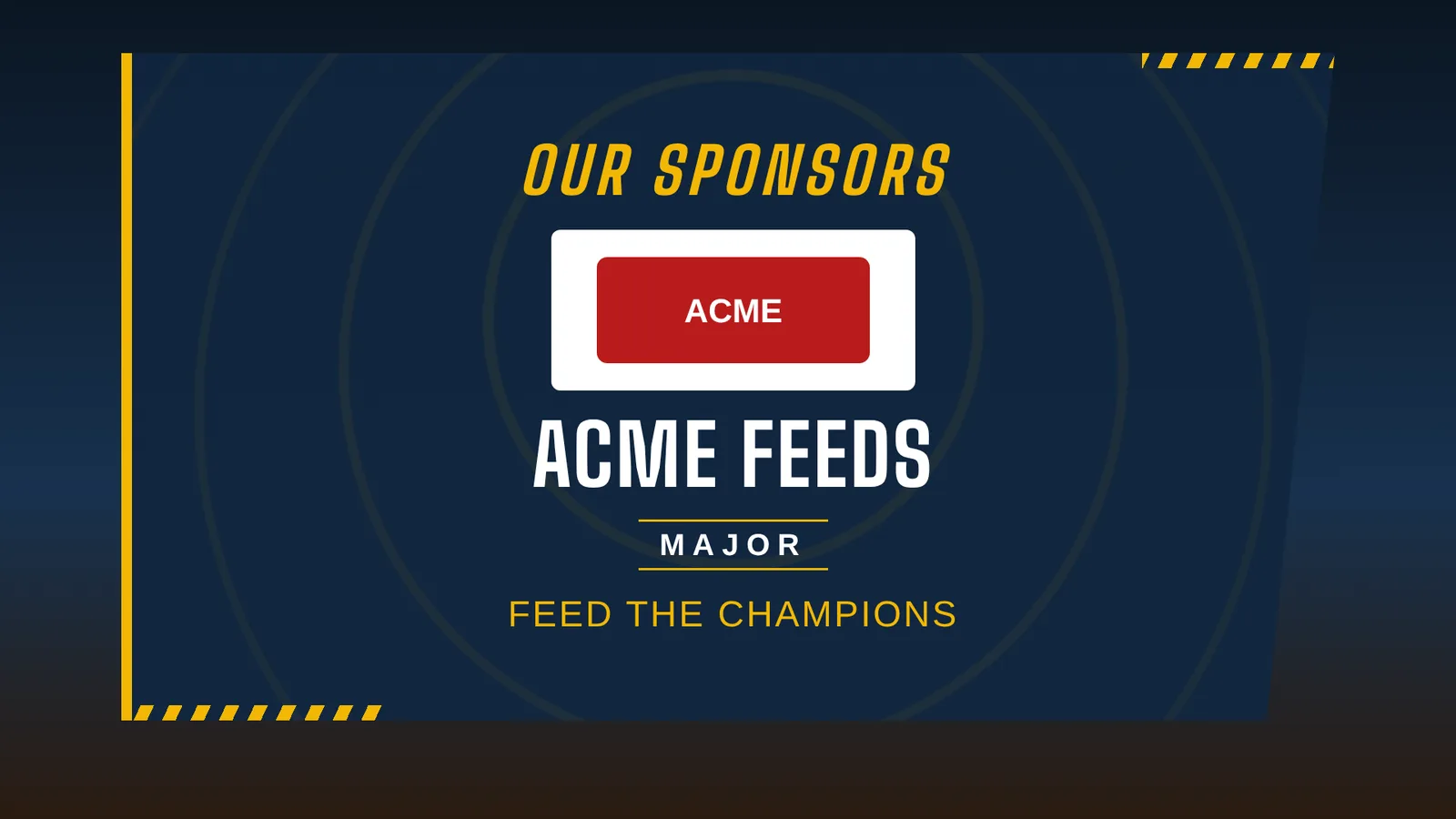 Sponsors